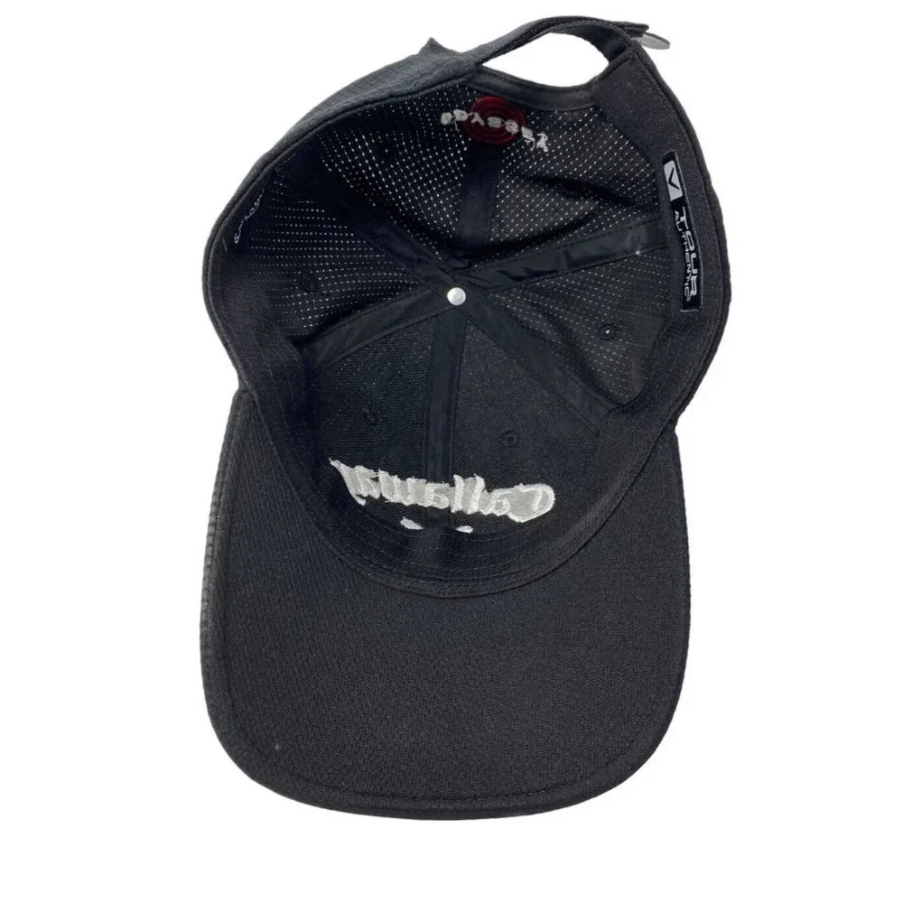 Callaway Golf Hat Rogue Odyssey Black Cap Adjustable Tour Authentic Chrome Soft - Picture 5 of 7